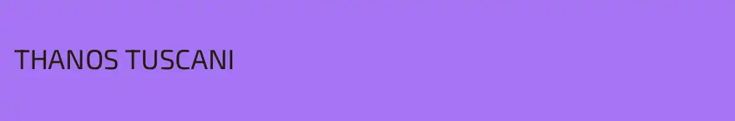 THANOS TUSCANI